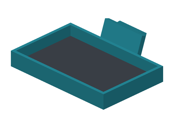 Utility tray render